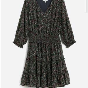 Anelle Smock Detail Dress by Skies are Blue